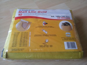 Buste Imbottite Mail Lite Gold – 18x16 cm