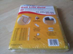Buste Imbottite Mail Lite Gold – 24x33 cm